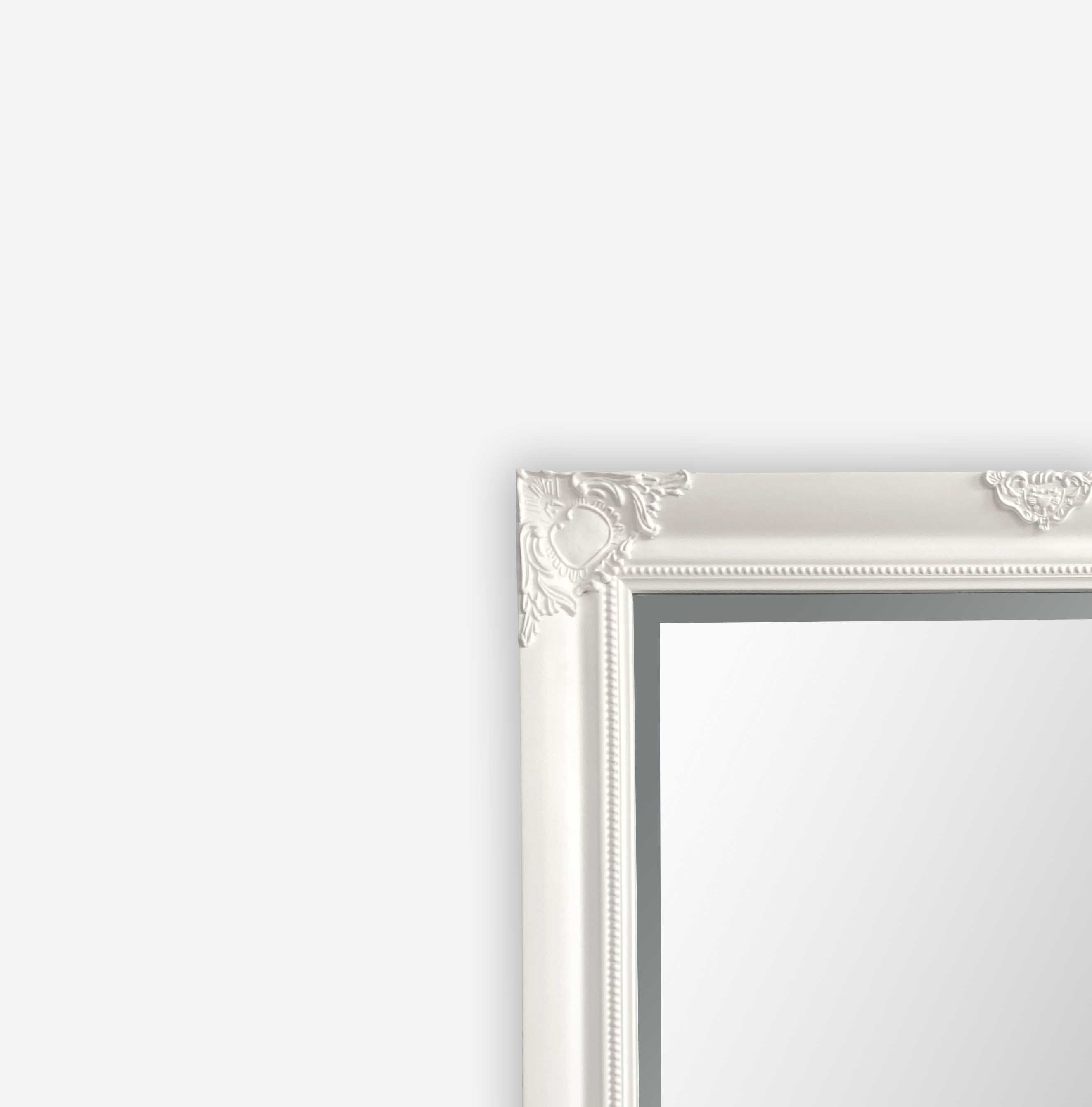 Bevelled rectangle mirror